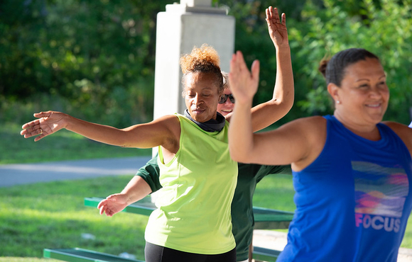 Zumba in the park 