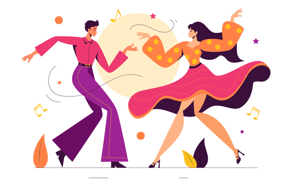 salsa dancing