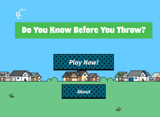 know before you throw sorting game