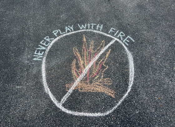 Never play with fire