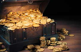 Gold coins