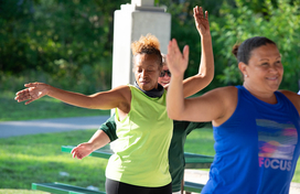 Zumba in the park 