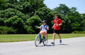 boy on bike