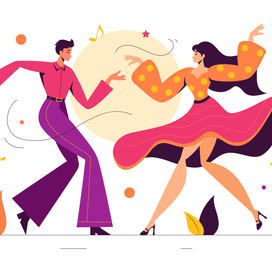 salsa dancing